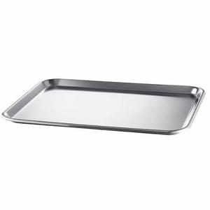 Dukal TEC 4266 Stainless Steel Flat Instrument Tray, 16-3/4" x 21" x 1/2"