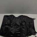 Vintage Velvet Corset Tops for Women Overbust Bodyshaper Crop Top Strapless Open Back Renaisssance Corset. Size 18