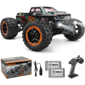 HAIBOXING RC Cars 16889, 1:16 Remote Control Car for Adults, High-Speed 36km/h RC Trucks RTR RC Crawler 2.4G All Terrain Waterproof Off-Road Vehicle with 2 Batteries Gifts for Kids, Boys 8+