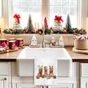 Christmas Golden Retriever Dog Kitchen Towels, Gifts for Golden Retriever Lovers Decorative Hand Towels for Bathroom Kitchen, Holiday Xmas Dog Dish Tea Towel Drying Cloth, 16x24 Inch