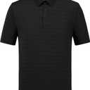 Men’s Performance Golf Polo, Cooling Tennis Shirts, Seamless Stretch, Quick-Dry Short Sleeve with IceSilk Tech XL