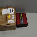 SUNWHEEL 1200W 24V Pure Sine Wave Inverter, 24V DC to 110V/120V AC Power Inverter for RV、Off Grid、Truck、Power Outage with 2 AC outlets and LCD Display