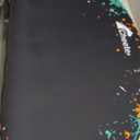 Jump Rope Mat Large Rubber Exercise Mat Workout Mats for Home Gym Flooring Non-Slip Oval Design for Floor & Rope Protection, Green 