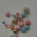  Balls Cake Topper DIY Cupcake Insert Foam Balloons for Cake Baking Wedding Anniversary Birthday Decoration(Pink, Blue, Gold,Multi Sizes)