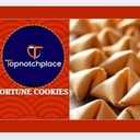 Topnotchplace Fortune Cookies, 100 Count, Individually Wrapped, Vanilla Flavor, for Parties and Sharing (EXP 06/16/32)