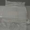 Domensi 24 Pcs 68 oz Clear Plastic Food Buckets Ice Cream Buckets with Lids and Handle, Reusable Square Deli Containers Freezer Microwave Safe for Kitchen Food Drinks Storage