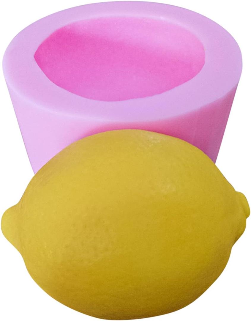 Lemon Silicone Soap Molds Candle Molds Art Craft Molds Resin Molds