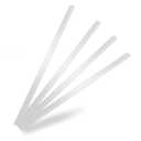 Wall Oven Trim Kit 4Pcs 304 Brushed Stainless Steel Metal Strips Self Adhesive Trim Strips 30 Inch in Length (4, 1.5 in Width)