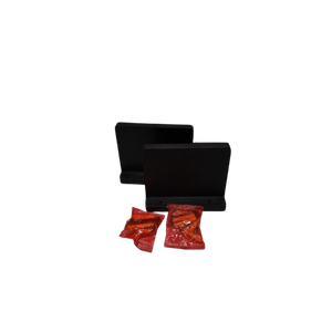 8" Wand Stand Black Wood Mini Samurai Sword Stand Wakizashi Tanto Blade Holder Dagger Dispaly Stand Short Sword Rack