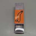 Car Headrest Hooks for Purse and Bag - 2 Pack Car Seat Hooks for Grocery Handbag, Car Interior Accessories for Men Women, Heavy-Duty Metal Car Purse Holder Covered by Leather - Black Leather/2L