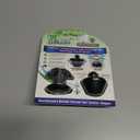 TubShroom Ultra Revolutionary Bath Tub Drain Protector Hair Catcher/Strainer/Snare, Stainless Steel, Stainless Combo