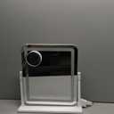 Makeup Mirror with Lights, 1x/10x Vanity Mirror with Lights and Magnification, Large Round Vanity Mirror with Stand, 3 Color Modes, Brightness Adjustable, Smart Touch Control, 13 Inches Diameter