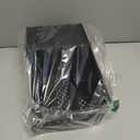 Black Vanity Organizer with Drawers – Large Men's Countertop Storage Box for Cologne, Skincare, Makeup, Perfume – Waterproof Dresser Organizer for Bathroom, Bedroom, Desk