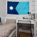 10 x XIFAN New Minnesota State Flag 3x5 ft, New MN Flags for Outside with Durable Polyester/Vibrant Print/Brass Grommets for Indoor Outdoor Decoration