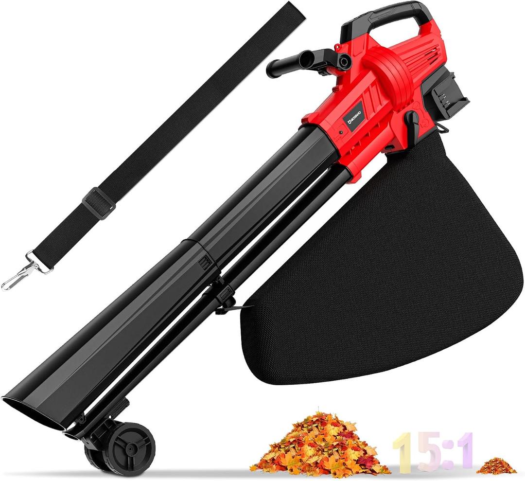 3-in-1 Leaf Vacuum Cordless with Bag Compatible for Milwaukee 18V Battery
