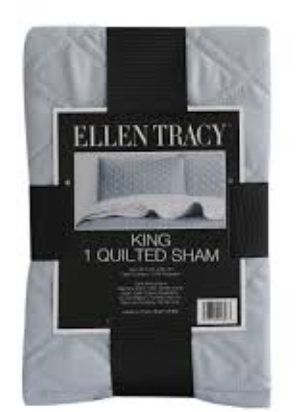 King 1 Quilted Sham 20x26in 100% Polyester