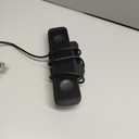 Computer Speakers with Microphone for Desktop PC, USB Monitor Speakers with Clip, Wired Laptop Sound Bar, Stereo & Bass, PC Speaker w/Mic for Meeting/Gaming/Online Learning, Easily Clamps to Monitor (Black)