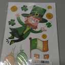 St Patricks Day Window Clings, 150 Pcs Shamrock Window Stickers for St Patricks Day Decorations