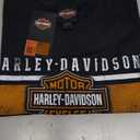 Harley-Davidson Men's Iconic Bar & Shield Crew-Neck Short Sleeve Shirt - Black L