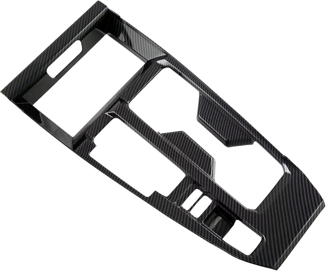ITrims Car Accessories for Honda Accord 2023 Interior Gear Shift Panel Cover Center Gear Shift Frame Trim Auto Styling Sticker ABS Carbon Fiber 1PC LHD