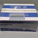 Ceiling Fans with Lights- 52" Low Profile Indoor Ceiling Fan with Light and Remote/APP Control, Flush Mount, LED Dimmable DC Reversible Modern Ceiling Fan for Bedroom, Black