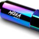 Neo Chrome 20 PCS M12x1.5 Lug Nuts 60mm Extended Tuner Aluminum Wheels Rims Cap WN02