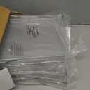 HBlife 12 Pcs Clear Acrylic Shelf Dividers, Vertical Purse Organizer for Closet Perfect for Sweater, Shirts, Handbags in Bedroom and Kitchen, Closet Separators for Organization Cabinet