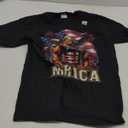 4th of July Patriotic Funny George Washington July 4th USA T-Shirt, Size: Small