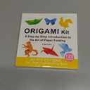 Origami Kit For kids ,120 Sheets Origami Paper with Instructions Book, 6x6 Inch square easy single Sided Square Colorful Folding Paper Set for Adults Beginners Activity