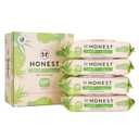 The Honest Company Hydrate + Cleanse Naturally Scented Wipes | Cleansing Multi-Tasking Wipes | 99% Water, Plant Based, Hypoallergenic | Aloe + Cucumber, 240 Count (60 Count (Pack of 4))