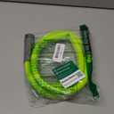 Flexzilla Garden Lead-in Hose 5/8 in. x 5 ft., Lightweight All-Weather Water Hose, Durable and Flexible, Leak-Free Connections (Chartreuse)