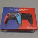 Wireless Switch Controller for Nintendo Switch/Switch 2/Lite/OLED Controller, Switch Controller with a Mouse Touch Feeling on Back Buttons, Extra Switch Pro Controller with Wake-up, Programmable, Turbo Function