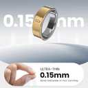 10 Pack Ultra-Thin Clear Skin Cover for Oura Ring Gen 5, Invisible Transparent Anti-Scratch Protector Smart Rings Accessories Protective Film for Oura Ring 5 (Clear, Size 9)