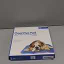 The Green Pet Shop Cool Pet Pad - Medium, Blue - Self-Cooling, Pressure Activated Mat for Dogs & Cats from 21-45 lbs - Non-Toxic Gel, No Water Needed