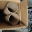3" x 36" Reinforced Kraft Paper Mailing Tube, Pack of 2 Tubes with 4 Caps Secure USPS Approved Poster Tube Made in USA Cardboard Tube for Shipping and Storing Posters, Prints, Artwork