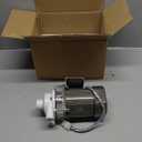 S-0731 Ice Machine Motor for Hoshizaki Ice Machine, Pump Assy Motor for Hoshizaki Ice Maker KM-901 KM-1100 KM-1340, Come with Mounting Plate and 16in Cable & Plug
