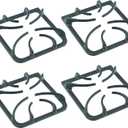 316202405 Burner Grate Replacement for Frigidaire Stove Parts Gas Range Top Parts Cast Iron Surface Grate, Stove Burner Replacement FFGF3047LSH, FFGF3047LSF, 4 Pack