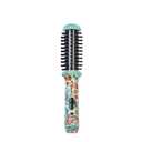 CALISTA GoGo Mini Heated Round Brush | Curl, Touch-Up, De-Frizz, and Style Hair with the Mini 7 Styling Tool | Heats to 365F | Perfectly Designed Travel Tool | Dual Voltage (Retro Floral)
