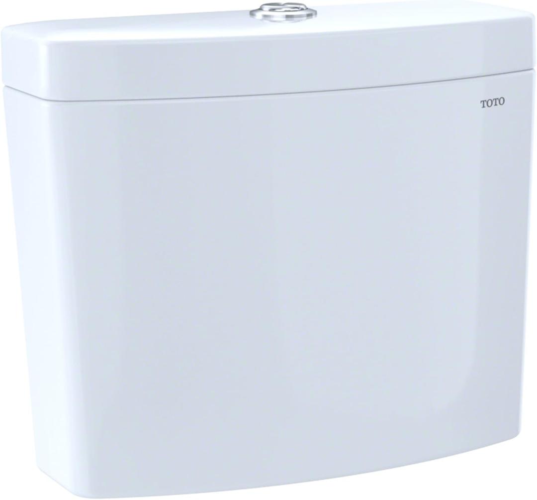 TOTO Aquia IV Dual Flush 1.28 and 0.9 GPF Toilet Tank Only with WASHLET+ Auto Flush Compatibility, Cotton White - ST446EMNA#01