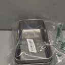 P&P CHEF Loaf Pan Set, 9 x 5 Inch Bread Pans, Stainless Steel Loaf Toast Baking Pans For Bread Meatloaf Lasagna Cake, Healthy & Non Toxic, Oven & Dishwasher Safe,(Silver, 2Pcs)