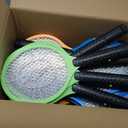 24 Pack Electric Fly Swatter Bug Zapper Racket Handheld, 4 Colors