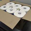 Bounty Paper Towels Quick Size, White, 6 Family Triple Rolls = 20+ Regular Rolls
