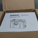 900W Macerator Pump Toilet Pump Upflush to 29.5FT 2200GPH Utility Sink Pump with 4 Water Inlets 1 Outlets Macerating Toilet System for Toilet Sink Shower Laundry Kitchen Basement