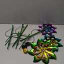 3 Blades Wind Spinner, Pinwheels for Yard and Garden, Metal Wind Spinners Outdoor, Colourful Wind Sculptures for Outside Patio Lawn Decoration