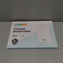 Titanium Cutting Board for Kitchen, Cutting Board Double Sided Food Grade, Pure Titanium/PP, Easy to Clean Large Size 1510.3 (15.6"L x 10.8"W, Silver)