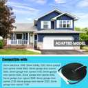 37561S.S Belt & Bullet Assembly for 8 ft Garage Door, Compatible with Genie SilentMax 1000 1200, IntelliG 1000, Genie IntelliG 1200, Genie 3042 3024 4042 2028 Fit for Genie Garage Door Opener Parts