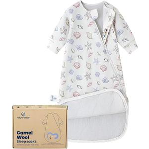 kaiya baby Unisex Sleeping Bag for Babies and Toddlers 2.5 Tog Sleep Sack, Long Sleeve Sleep Sack, Wearable Blanket Baby