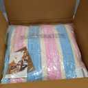 Welspun Spun SPCL-DP-DP9-31 Handcrafted Throw Pillows, Cotton Candy