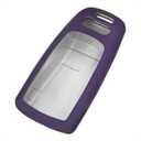 TANGSEN Smart Key Fob Case Blue TPU Protective Cover Compatible with Audi A4 A5 A6 Q5 Q7 R8 RS4 S5 SQ5 SQ7 TT TTS 3 5 Button Keyless Entry Remote Control Accessories (Purple)