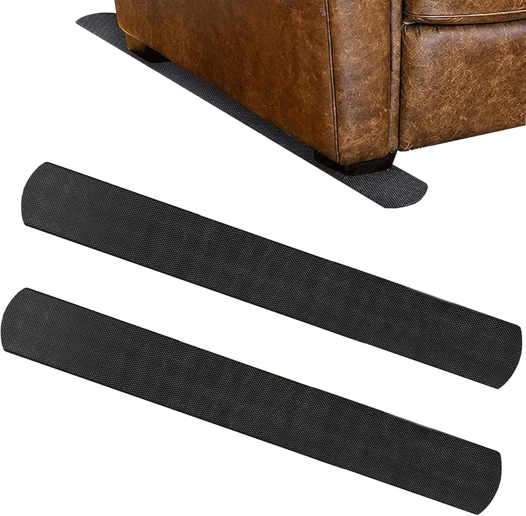 1 Pack Anti-Slip Furniture Rail Pads for Recliner for Recliners,Sofa,couches,Chairs.etc Ideal Non Skid Furniture Pad Floor Protectors for Hardwood, Carpet, Marble Floor (2)